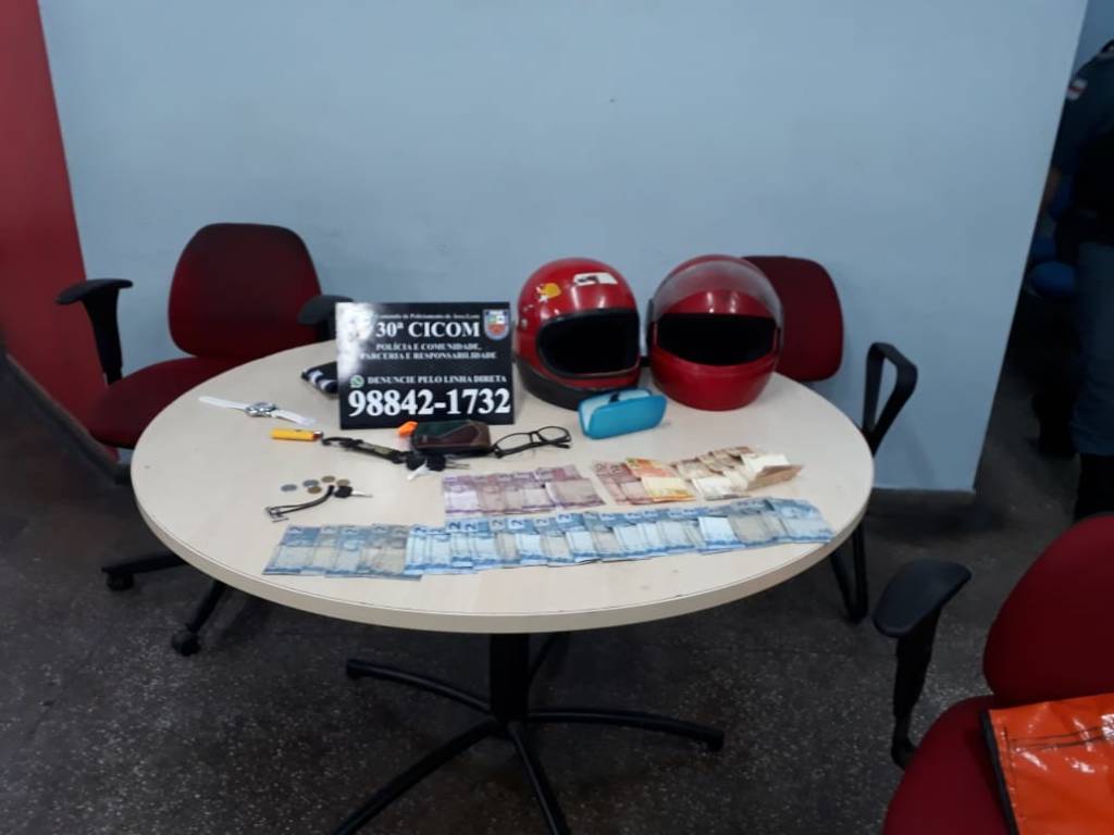 Suspeito de fazer 'corre', mototaxista é preso em área vermelha de Manaus