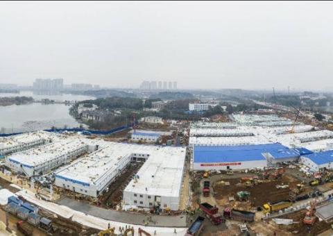 China constrói hospital em 10 dias para tratar pacientes infectados pelo coronavírus