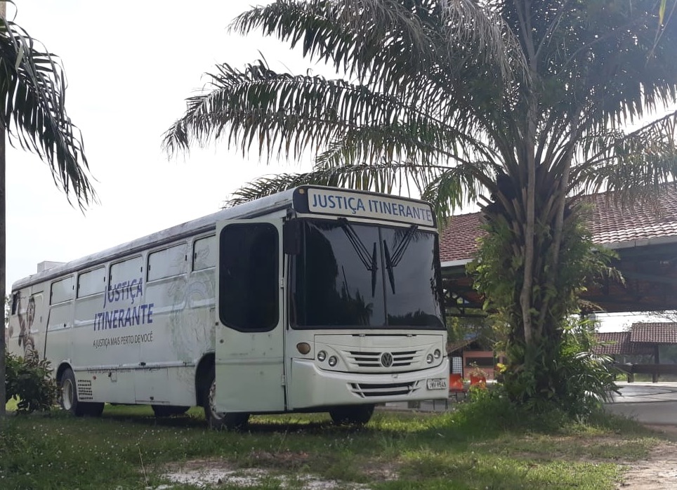 Ônibus da Justiça Itinerante vai atender na zona Centro-Oeste de Manaus neste mês