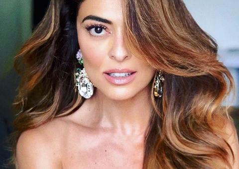 Juliana Paes posta foto seminua e Reynaldo Gianecchini se posiciona
