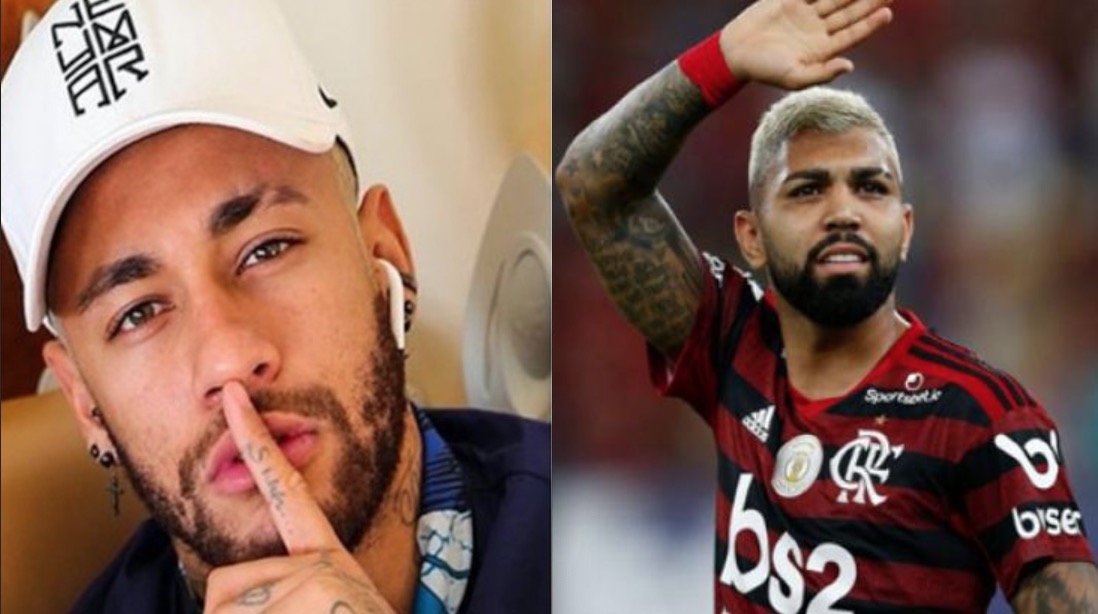 Gabigol dá ‘parabéns’ a Neymar mas é ignorado por ex-cunhado