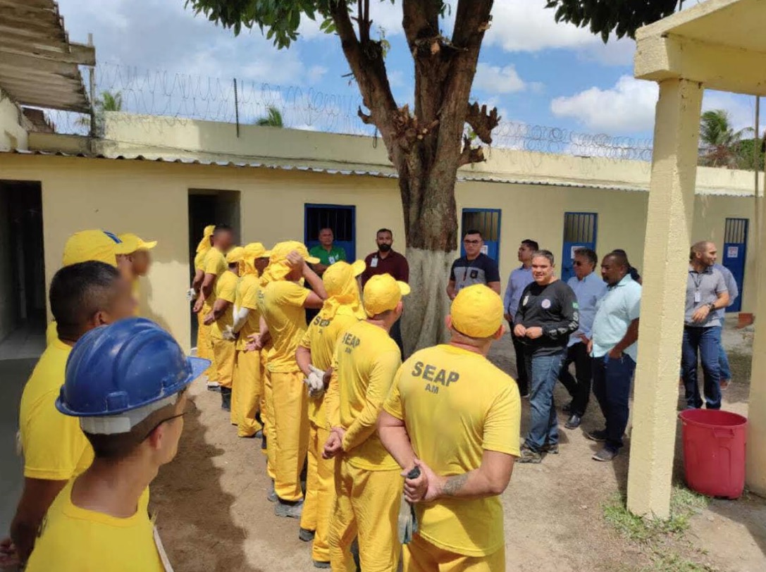 Canil é inaugurado dentro de Complexo Penitenciário de Manaus 