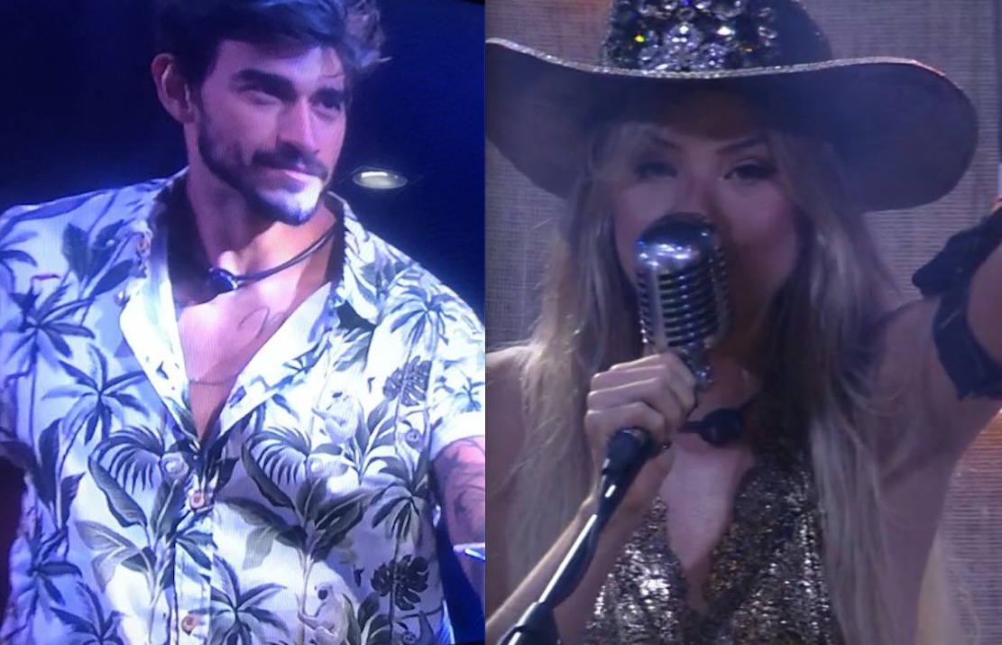 BBB20 coloca 'infiel' para tocar em festa de Gabi e sister aponta para Guilherme: 'é você!'