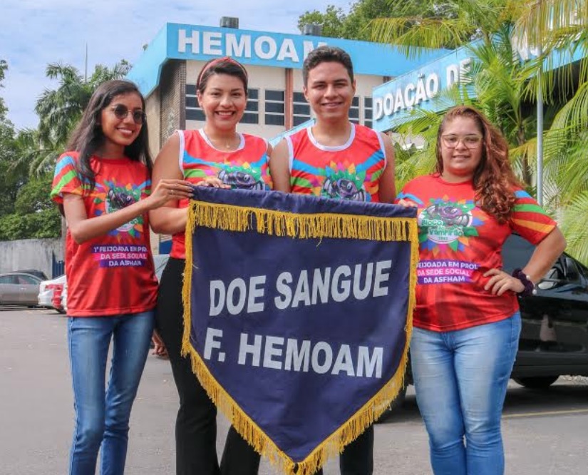 Hemoam convoca população para doação de sangue pós-Carnaval em Manaus 