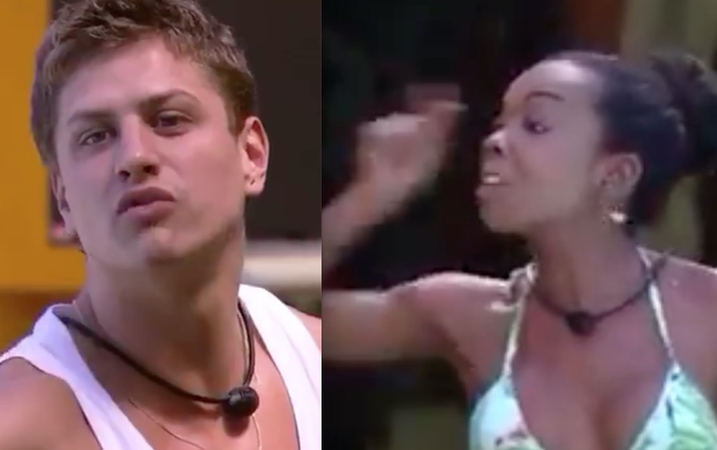 Em barraco, Thelma humilha Lucas e internautas piram: 'que pisão!'