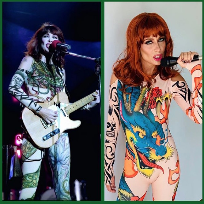 Luísa Mell surge irreconhecível fantasiada de Rita Lee para o Carnaval