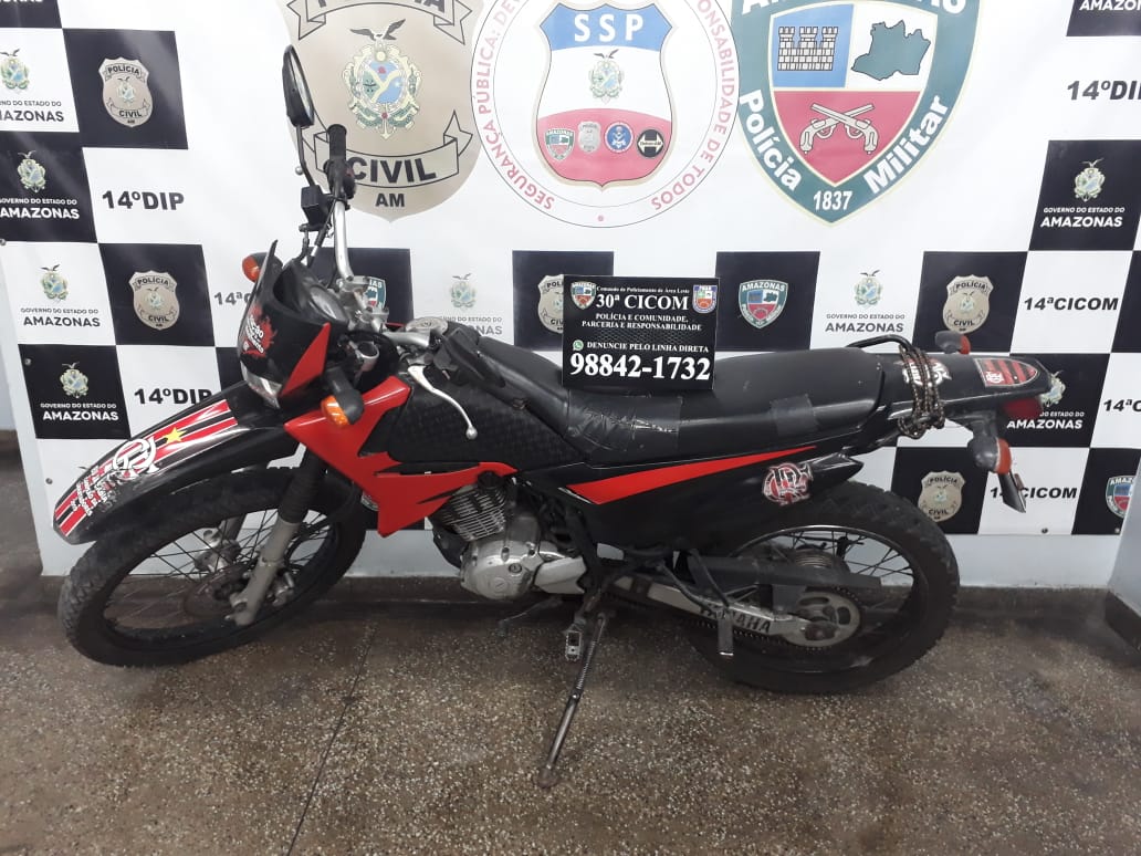 Operações no fim de semana recuperam 14 motocicletas roubadas em Manaus