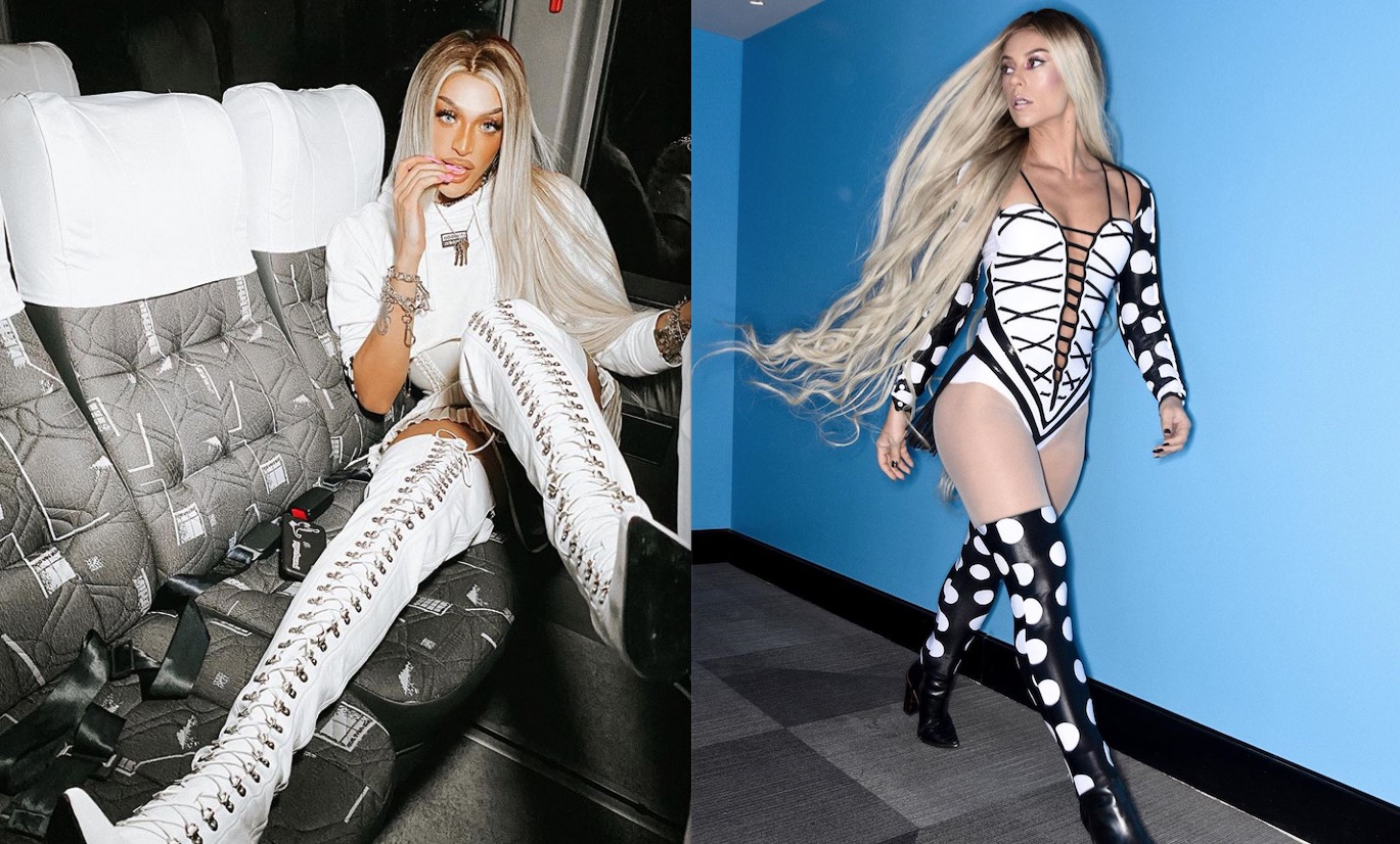 Paolla Oliveira é confundida com Pabllo Vittar em bloco de Carnaval 