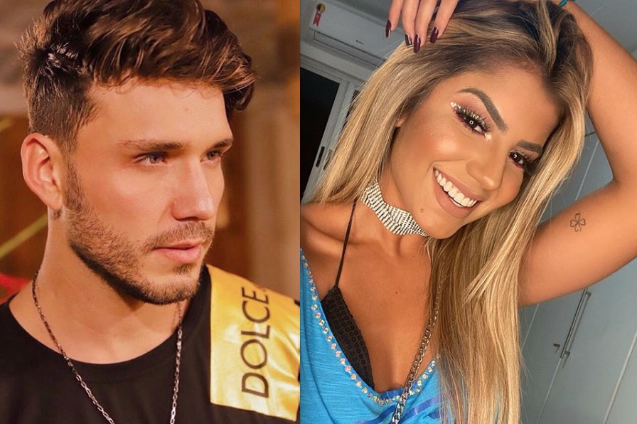 Ex-A Fazenda Lucas se pronuncia após ser flagrado aos beijos com Hariany