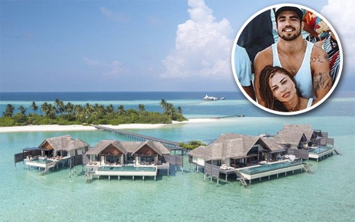 Nas Maldivas, Caio e Grazi se hospedam em hotel de luxo com diárias de R$ 40 mil 
