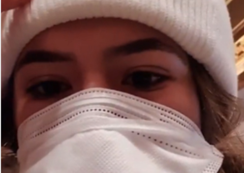 De férias na Itália, Maisa teme coronavírus e desabafa com fãs