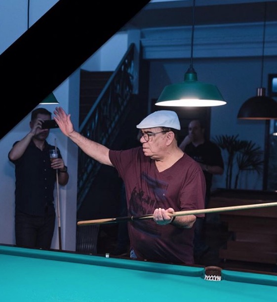 Morre aos 79 anos Rui Chapéu, lenda da sinuca brasileira 