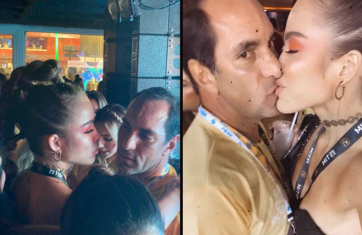 Modelo que acusou Marcos Mion de assédio está namorando ex-jogador Edmundo