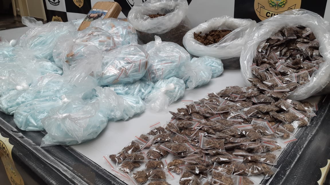 Em Manaus, homem é preso com mais de 7 mil pinos de cocaína em apartamento 
