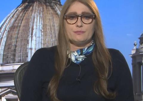 Ao vivo, Ilze Scamparini segura o choro ao falar sobre os impactos do coronavírus na Itália 