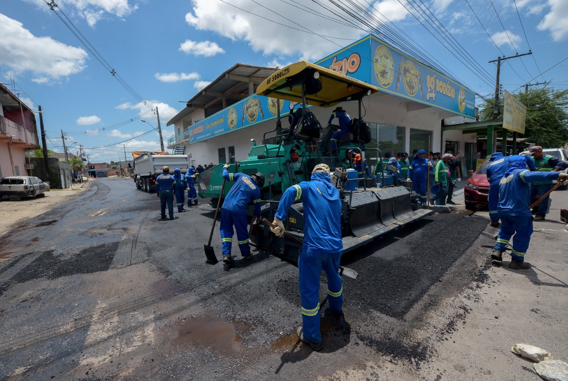 Mais de 50 vias de Manaus serão recuperadas na 5ª etapa do Requalifica 
