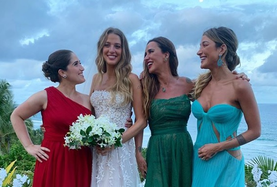 Casamento de irmã de Gabriela Pugliesi na Bahia teve convidados com coronavírus 