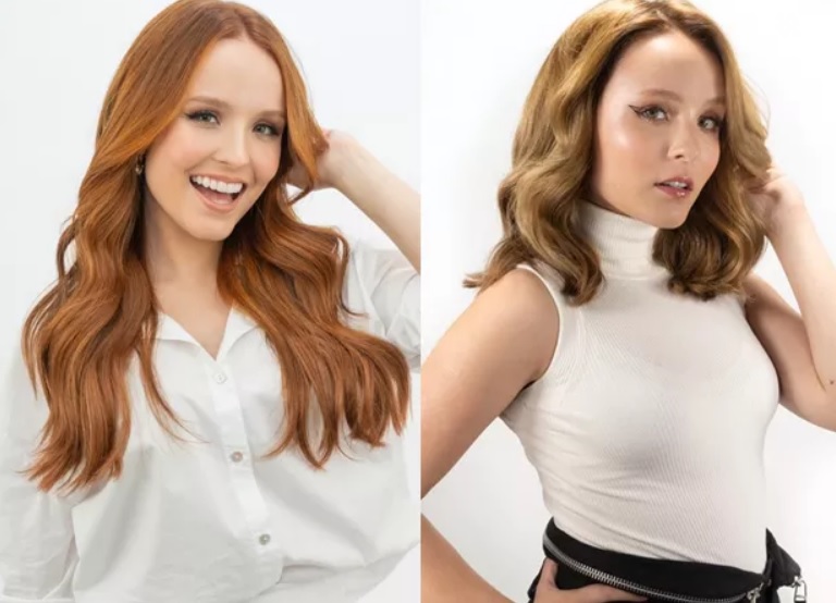  Larissa Manoela abandona fios ruivos e corta cabelão; veja como ficou