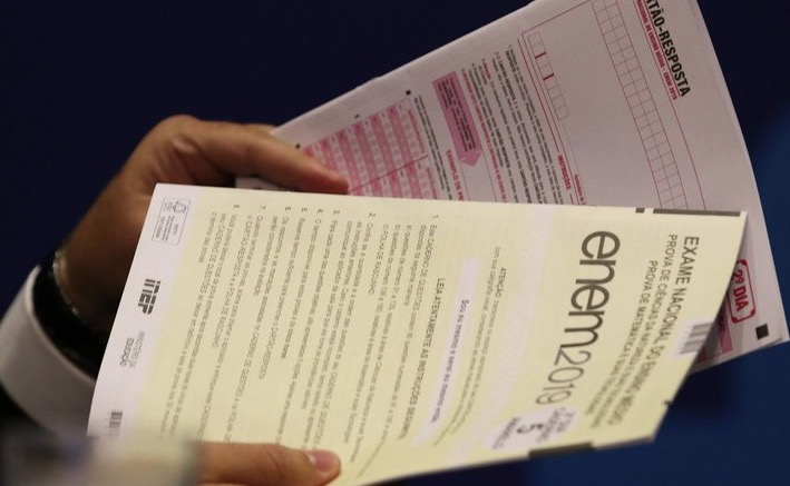 Espelho da redação do Enem 2019 é divulgado