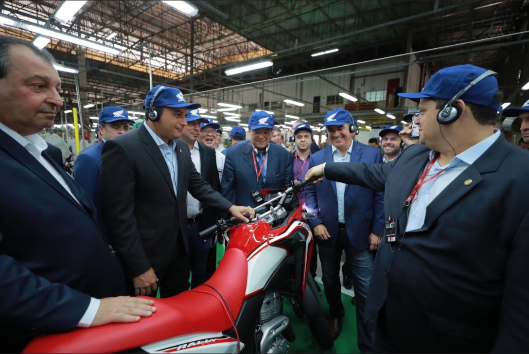 De encontro com Governador a visita a Honda; saiba ‘passos’ de Davi Alcolumbre em Manaus