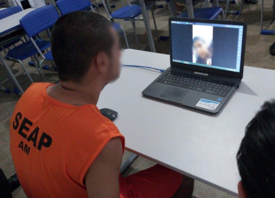 Detentos do Amazonas poderão realizar televisitas a familiares