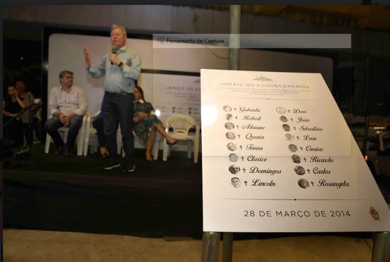 ‘Entraram para a história de maneira triste’, diz prefeito sobre vítimas do ‘28 de março’