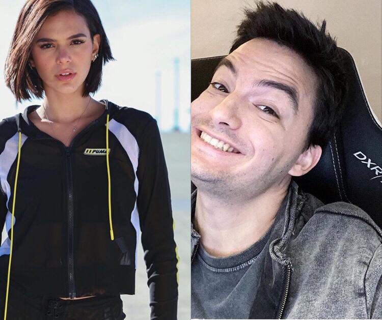 Bruna Marquezine pede ajuda de Felipe Neto em campanha por Manu Gavassi no BBB20