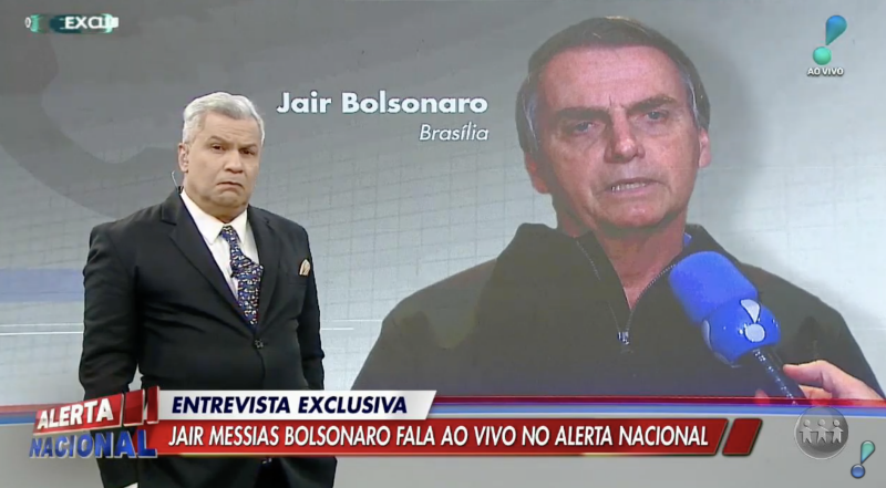 Ao vivo com Bolsonaro, Sikêra Jr. repete fake news sobre caso de coronavírus; entenda