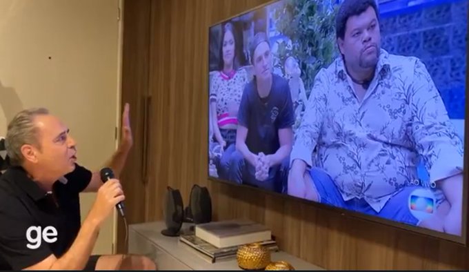 Luis Roberto narra Paredão do BBB e diverte web: ‘Sabe de quem?’