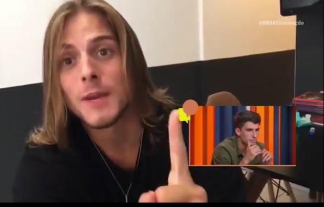 Felipe Prior responde sobre 'olhadinhas e shipper' com Daniel no BBB20