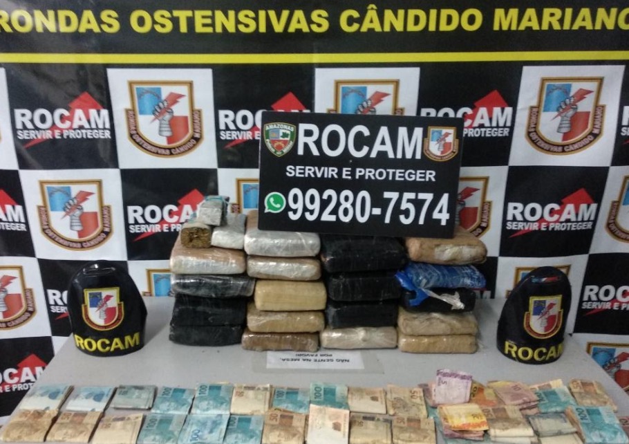 Em Manaus, homem é preso com drogas avaliadas em quase R$ 30 mil 