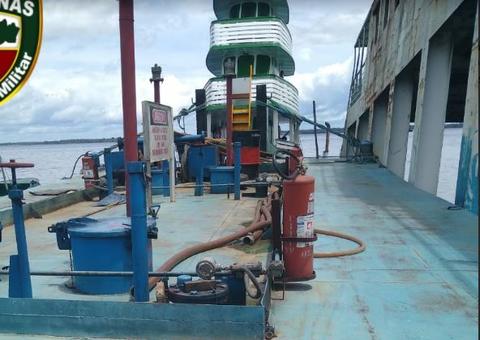 Homem é preso e 40 mil litros de gasolina ilegal são apreendidos em Manaus