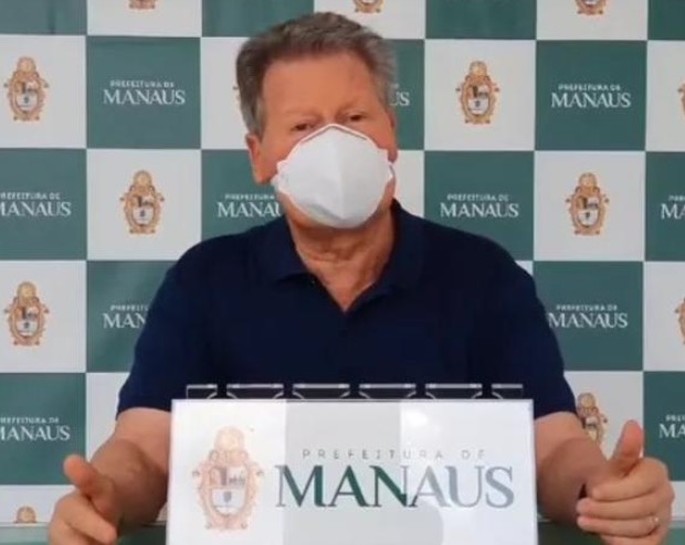Arthur anuncia construção de hospital de campanha para pacientes com coronavírus em Manaus