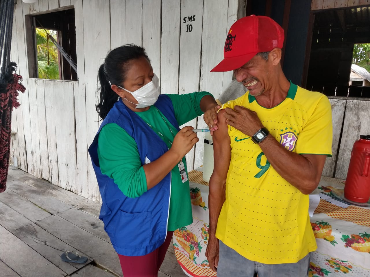 Manaus supera meta de vacinação de idosos na área rural