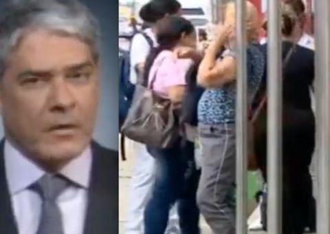 Manaus volta a ser destaque no Jornal Nacional com população descumprindo decreto de uso de máscara