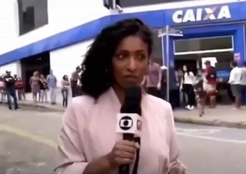 Jornalista Maria Aldana é atacada durante reportagem ao vivo: 'Globo lixo'