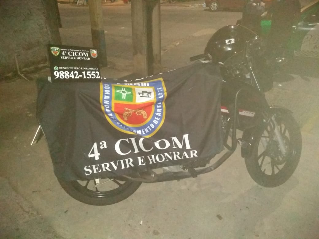 Homem é preso com motocicleta roubada na zona leste de Manaus 