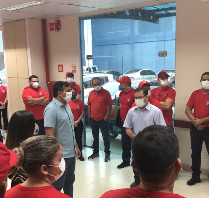 Magistrados repudiam comentário de Wilson Lima sobre decisão contra aluguel de hospital