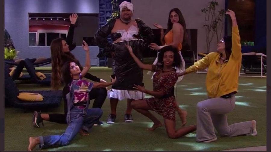 BBB20: Sisters se divertem ao transformar Babu em drag queen: 'Bubu'