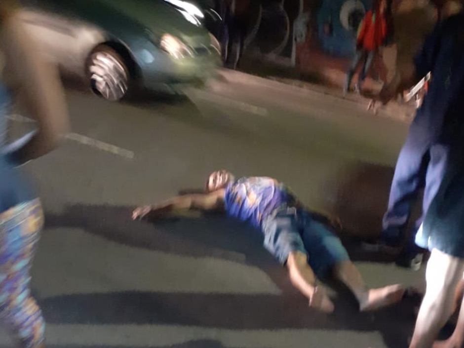 Em Manaus, homem é atropelado enquanto atravessa avenida na faixa de pedestres