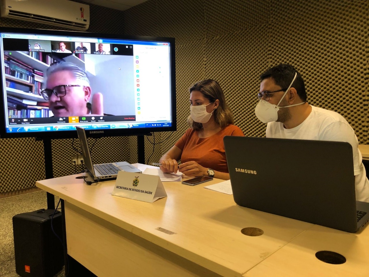 Ministério da Saúde faz reunião com secretária de Saúde do Amazonas e outros 26 estados