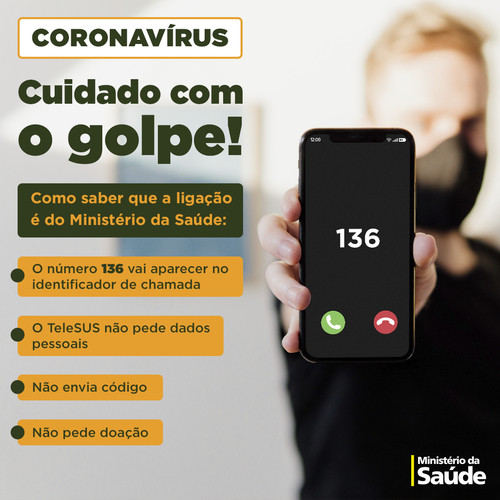 Ligação do 0136: Saiba como identificar chamada do Ministério da Saúde e evite golpe