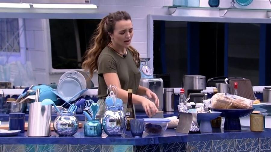 Rafa comemora ao ouvir música de ex-marido no BBB20: 'obrigada, gente'