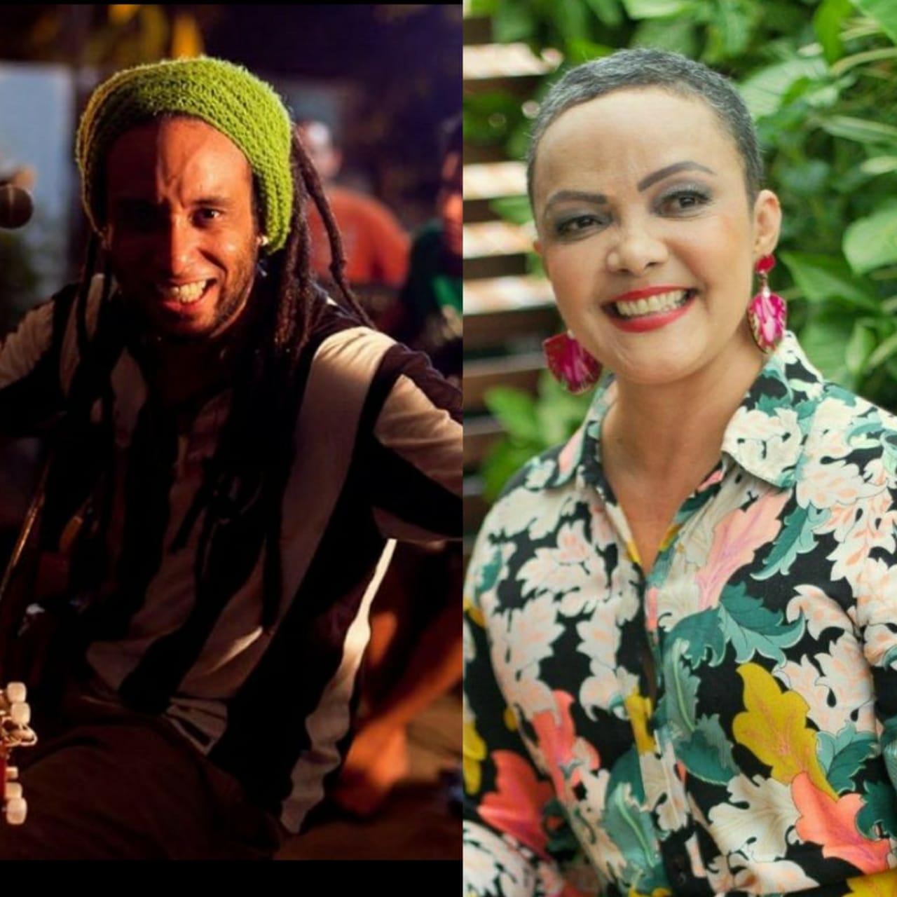 Milton Cabocrioulo e Fátima Silva fazem Lives Shows neste domingo