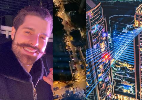 Fãs de Alok lotam ruas em frente à casa do Dj durante live  