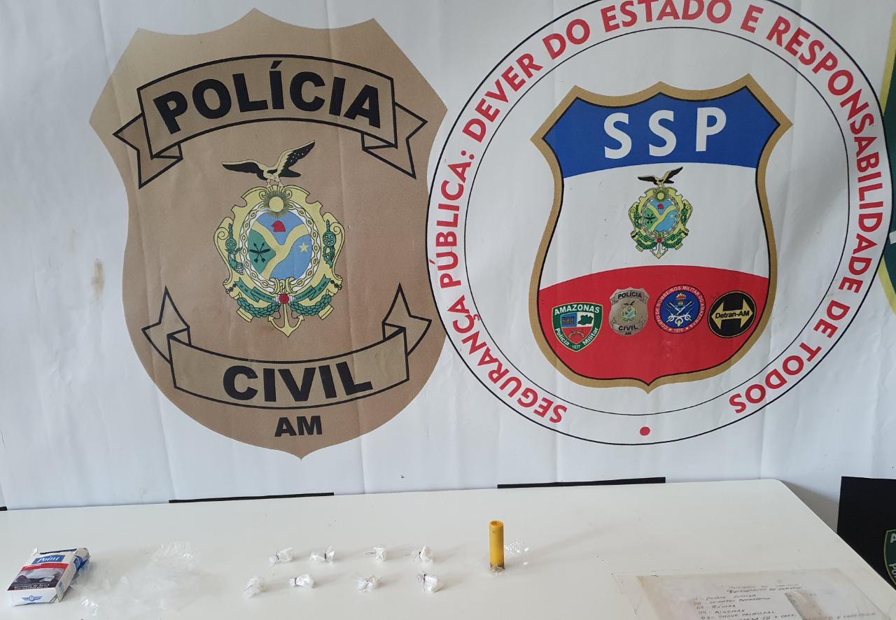 Pedreiro é preso durante operação policial suspeito de vender drogas no Amazonas 