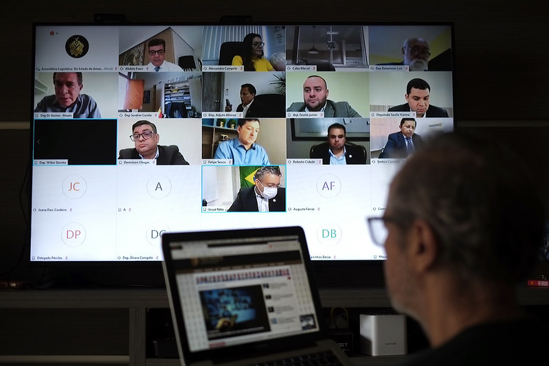 Presidente da Aleam diz que medidas serão adotadas para evitar tumultos nas sessões virtuais