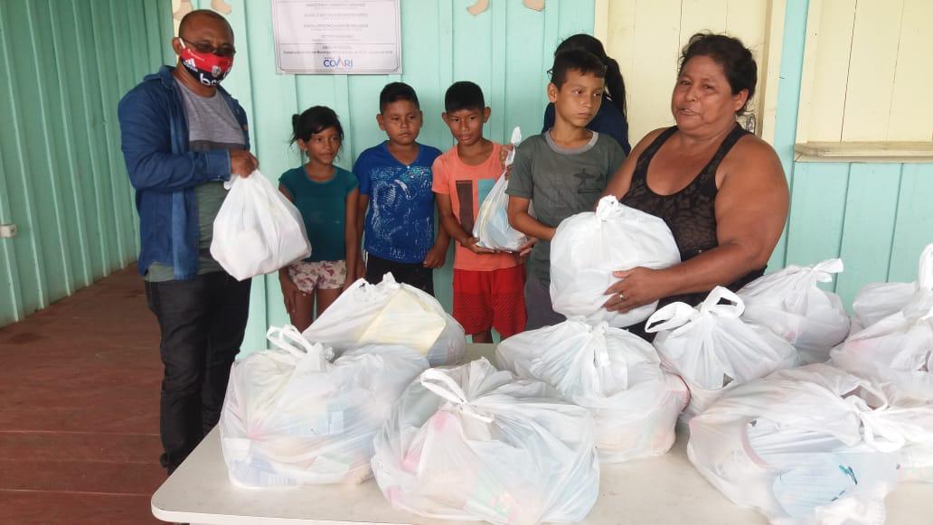 Coari distribui Kits de Merenda Escolar aos alunos da Rede Municipal da Zona Rural