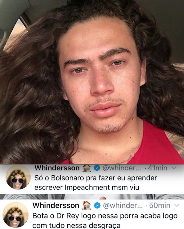 Irritado, Whindersson Nunes comenta política após receber unfollow de Felipe Neto 