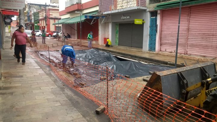  Em Manaus, proprietários de imóveis com risco de desabamento são notificados